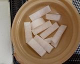 冷凍牡蠣とササミ団子のヘルシーみぞれ鍋作り方5写真