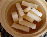 冷凍牡蠣とササミ団子のヘルシーみぞれ鍋作り方6写真