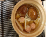 冷凍牡蠣とササミ団子のヘルシーみぞれ鍋作り方8写真