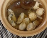 冷凍牡蠣とササミ団子のヘルシーみぞれ鍋作り方10写真