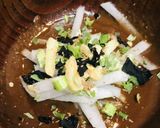 レトルト●赤味噌&白だしの具沢山味噌汁作り方2写真