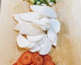 栄養満点♡根菜たっぷり粕汁作り方1写真