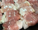 ＊ピリ辛！レンコンの韓国風肉巻き＊作り方4写真