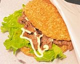 自宅で焼肉ライスバーガー作り方5写真
