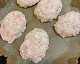 離乳食後期〜　鶏ひき肉と豆腐のナゲット作り方4写真