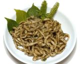 自家製エゴマのジェノベーゼ手打ちパスタ作り方3写真