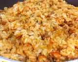 残ったハッシュドビーフでお店オムライス作り方1写真