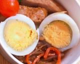 簡単照焼きチキン温野菜サラダ弁当覚書作り方2写真