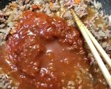 挽肉ゴロゴロボロネーゼソース作り方4写真