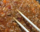 挽肉ゴロゴロボロネーゼソース作り方6写真