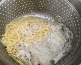 レンコンたっぷり明太子スパゲッティ作り方2写真
