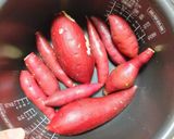 炊飯器保温モードで一晩、超！甘いふかし芋作り方2写真