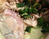 チキンと野菜たっぷりグリーンカレー作り方2写真