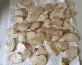 サクッと止まらない〜レンチン！菊芋チップ作り方2写真