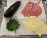 ヘルシー！簡単★旬のなすで大葉豚肉巻作り方1写真