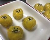 トースターで簡単☆胡麻塩スイートポテト作り方4写真