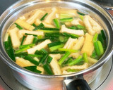 簡単♡お揚げと細ねぎのお味噌汁作り方3写真