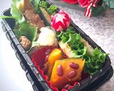 おにぎりバーガー弁当作り方9写真