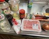 豚バラ卵とじ!(^^)!作り方1写真