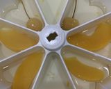 フルーツ缶と金時草の簡単ゼリー作り方2写真