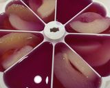 フルーツ缶と金時草の簡単ゼリー作り方4写真