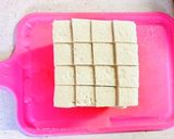 木綿豆腐と3つ葉と塩昆布のサラダ♡作り方1写真