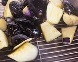 揚げ鶏と揚げナスの酢醤油和え作り方4写真