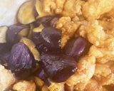 揚げ鶏と揚げナスの酢醤油和え作り方5写真