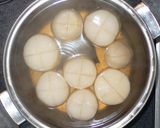 風呂吹き大根の鶏柚子味噌作り方5写真