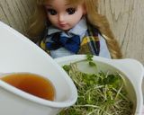 リカちゃん♡乗っけアルファルファまぐろ作り方8写真