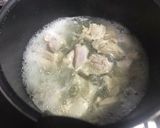 長芋と鶏肉の塩煮作り方2写真