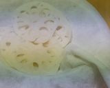 豆腐と長いもの蓮根なんちゃってピザ作り方4写真