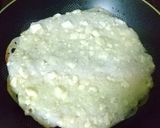 豆腐と長いもの蓮根なんちゃってピザ作り方8写真