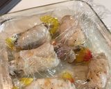 レンジ　さっぱり鶏胸肉野菜巻き作り方5写真