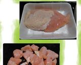 鶏肉小松菜塩炒め(簡単)作り方2写真