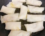 我が家の簡単美味しい！カレー味春巻き作り方8写真