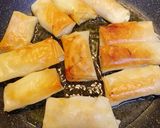 我が家の簡単美味しい！カレー味春巻き作り方9写真