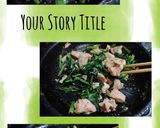 鶏肉小松菜塩炒め(簡単)作り方9写真