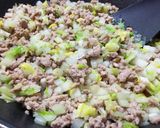 白菜と挽肉のあんかけ ごはん(時々麺)作り方3写真