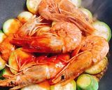 タイ茄子と赤海老のチリ炒め作り方8写真