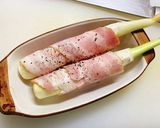 マコモダケのベーコンのチーズ焼き作り方4写真