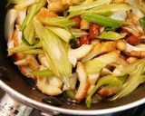 セロリちくわ豆炒め煮作り方4写真