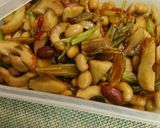 セロリちくわ豆炒め煮作り方5写真