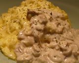 ふわふわオムライス　あんず茸のソース作り方10写真