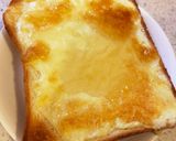 甘じょっぱ！ハニーチーズトースト*･゜＊作り方4写真
