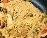 メイプルシロップのケチャップパスタ作り方4写真