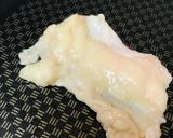 毎日の納豆●鶏皮の照り焼き作り方2写真