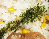 スイートコーンライスで未知との遭遇弁当★作り方4写真