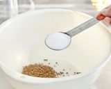 メイプル牧場牛乳で作ったダルゴナコーヒー作り方1写真
