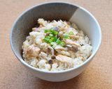 鮭としめじの煎り酒炊き込みごはん作り方7写真
